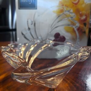 Mikasa “Swing” Crystal Bowl